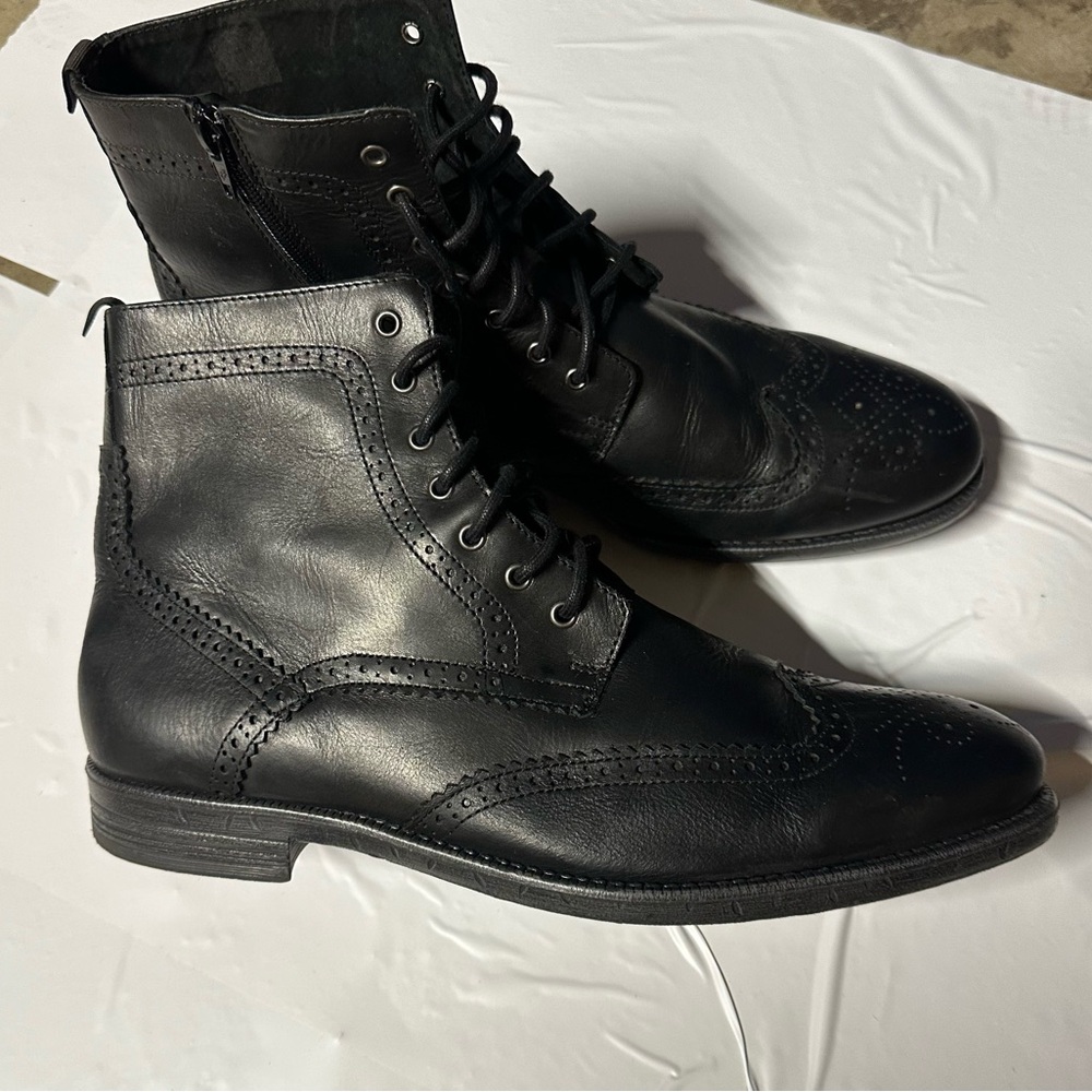 Robert Wayne Jacques Wingtip Combat Boot - image 1